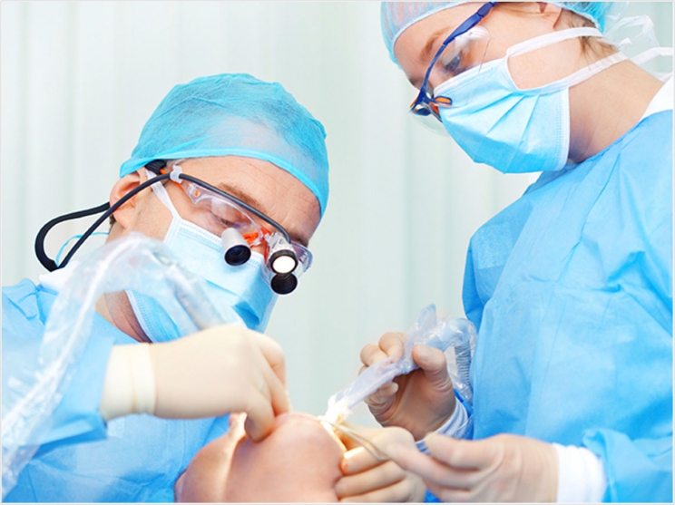 Dentists in PPE
